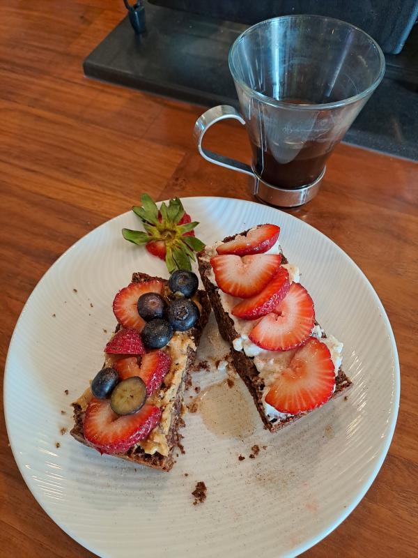 Biscoff Oat Bake image