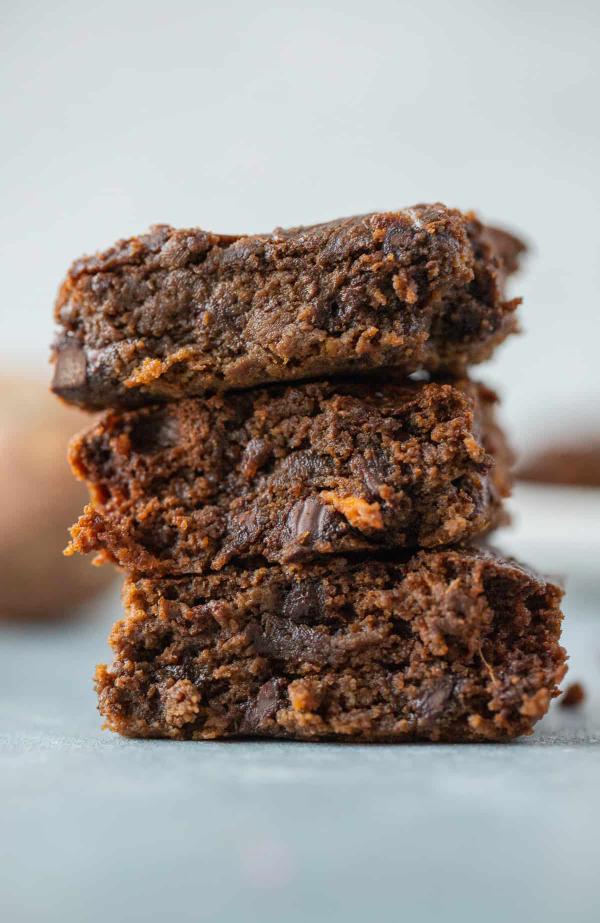 Sweet Potato Brownie - A delicious alternative brownie with hidden healthy ingredients and less sugar. Sweet Potato Brownie - A delicious alternative brownie with hidden healthy ingredients and less sugar.